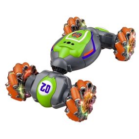 Машинка перевертня на радіокеруванні STUNT CAR 1829-2 Різнокольорова