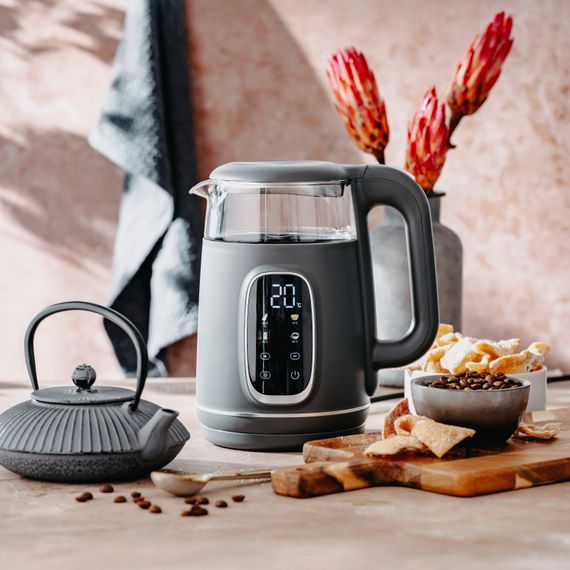 Електрочайник Adler AD 1305 grey 1850-2200Вт/ 1.7л/ скло/ встановлення температури/ | Зображення 8