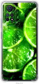 Чохол на Xiaomi Redmi Note 11 Зелені часточки лимона "852sp-2516-2448"