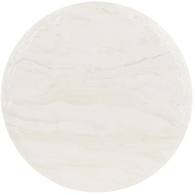 Підставка під гаряче керамічна "White Marble" Ø16см на пробковій основі