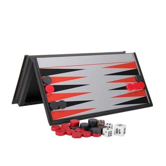 Нарды магнитные | Magnetic Folding Backgammon 3820UB (RL-KBK) | Зображення 3