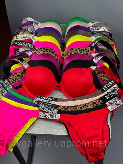 Женский Купальник - комплект Victoria`s Secret со стразами, Женский купальник Виктория Сикрет Премиум Качества