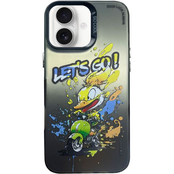 Чехол TPU+PC So Cool для Apple iPhone 16 (6.1") Let's Go