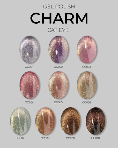 Гель-лак котяче око ART in detail Charm Cat №10 6мл | Зображення 4