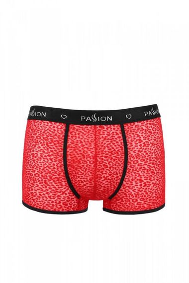 Чоловічі червоні боксерки з малюнком 046 SHORT PARKER red L/XL - Passion | Зображення 2