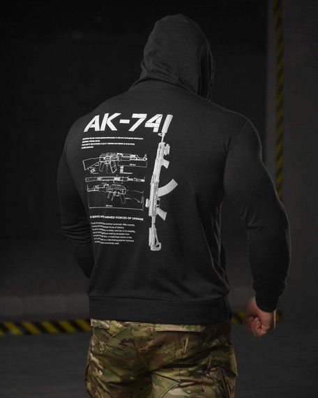 Худі maklin АК-74 black НП4950