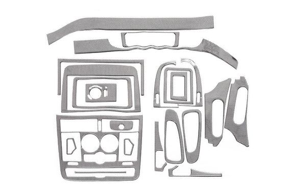 Накладки на панель Meric (передняя часть) 2004-2006, Алюминий для Mercedes Viano 2004-2015 гг. | Зображення 3