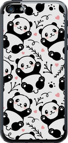 Чехол на iPhone 5s Панды "4318u-21-17620"