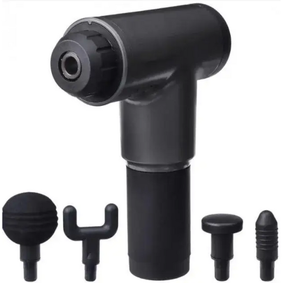 Масажер із 6 швидкостями, Масажер із USB Fascial Gun FH-320 для розминки м'язів   знижка