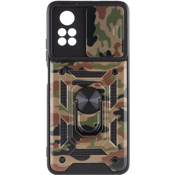Ударостійкий чохол Camshield Serge Ring Camo для Xiaomi Poco X4 Pro 5G | Зображення 1