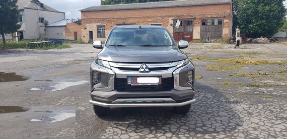 Передній захист ST008 (нерж) для Fiat Fullback 2016-2024 рр | Зображення 1
