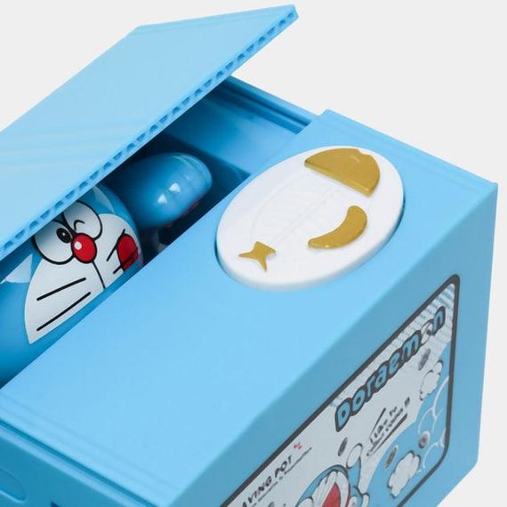 Интерактивная копилка для детей DORAEMON с автоматическим приемом монет | Детская интерактивная копилка DORAEMON для монет на | Зображення 4
