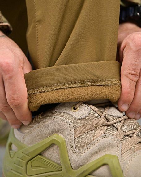 Тактичні штани софтшел DRAFT висока талія кайот ВТ76566 | Зображення 3