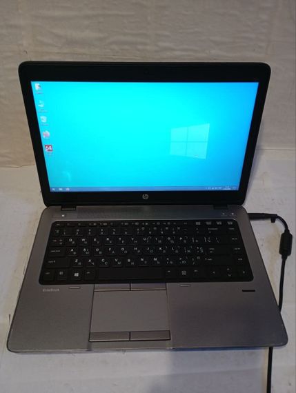 Ультрабук Б-класс HP EliteBook 840 G1 / 14" (1366x768) TN / Intel Core i5-4300U (2 (4) ядра по 1.9 - 2.9 GHz) / 8 GB DDR3 / 500 GB SSD / Intel HD Graphics 4400 / WebCam / АКБ не держит б/у | Зображення 1
