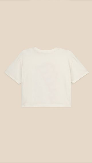 Футболка з принтом Enjoy Summer жіноча  LAWA P-WB02401 M Молочний shop (2000999215353) | Зображення 2