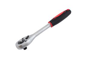 Ключ трещоточный (рукоятка с храповым механизмом) Intertool - 1/4" х 24T, Pro (HT-2104)