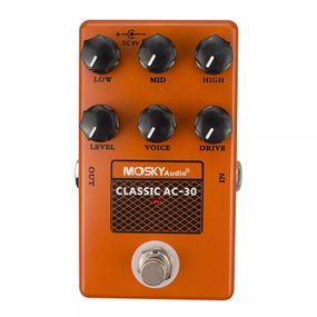 Гитарная педаль эффектов Mosky classic ac-30 имитация кабинета Vox