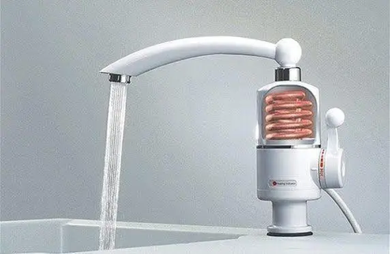 Проточный водонагреватель Water Heater мгновенный нагреватель воды,мини бойлер | Зображення 2