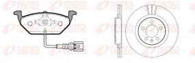 Комплект гальмівний передн. AUDI A3 96- REMSA 863301 на AUDI A3 (8L1)