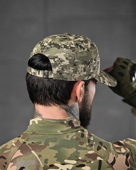 Бейсболка піксель вовк ДЛ6461 | Зображення 2