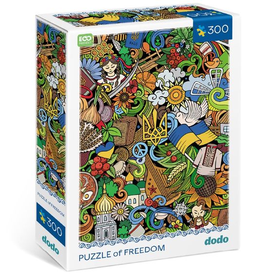 Пазл "Український настрій" 300587 DoDo, 300елементів, у коробці (4820198240714 | Зображення 1