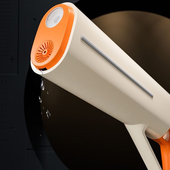 Водяний акумуляторний автомат Water Gun 185-66 (400ml) with lithium battery White / Orange | Зображення 3