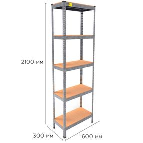 Металевий стелаж MRL-2100 ( 600x300) оцинкований
