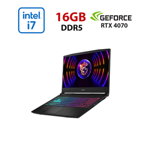 Игровой ноутбук MSI Katana 15 B12VGK-018NEU / 15.6" (1920x1080) IPS / Intel Core i7-12650H (10 (16) ядер по 3.5 - 4.7 GHz) / 16 GB DDR5 / 480 GB SSD NVMe / nVidia GeForce RTX 4070, 8 GB GDDR6, 128-bit / WebCam б/у