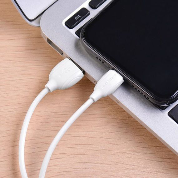 Дата кабель Borofone BX19 USB to Lightning (1m) | Зображення 3