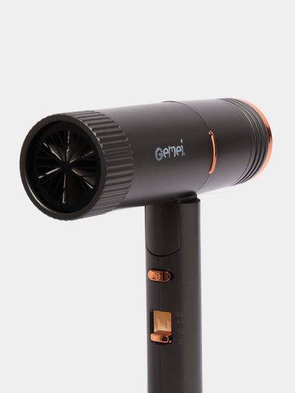 Мощный маленький качественный фен для сушки укладки волос Gemei Gm-1788 1800 Вт электрофен