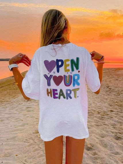 Футболка жіноча з принтом повсякденна L Білий