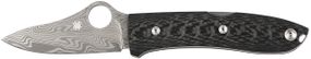 Ніж Spyderco SpyOpera Carbon Fiber Damasteel Thor