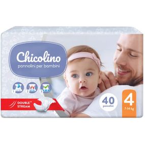 Подгузники Chicolino Middle Размер 4 (7-14 кг) 40 шт (4823098410539)