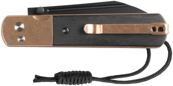 Ніж Artisan Holm AR-RPM9 Rose Gold PVD Steel+Ebony Inlay | Зображення 3