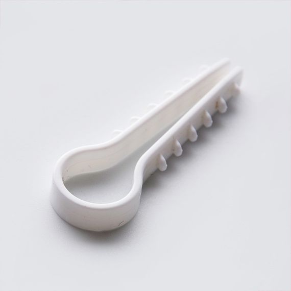 Дюбель-ялинка Ø16 для круглих дротів білий (пач 50 шт.) APRO FT-161 | Зображення 3