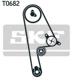 Комплект ременя ГРМ (Вир-во SKF) SKF VKMA93006 на HONDA CRX Mk III (EH, EG)