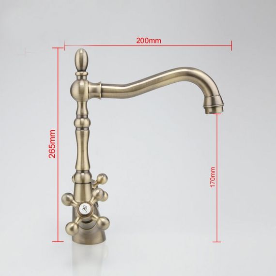 Змішувач для кухні Frap F4019-4 | Зображення 1