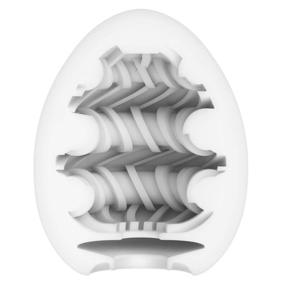 Мастурбатор-яйце Tenga Egg Ring з асиметричним рельєфом Sex Aura | Зображення 1