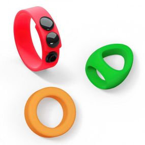 Набір яскравих ерекційних кілець Love to Love NEON RING KIT Sex Aura