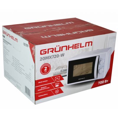 Микроволновая печь Grunhelm 20MX720-W | Зображення 6