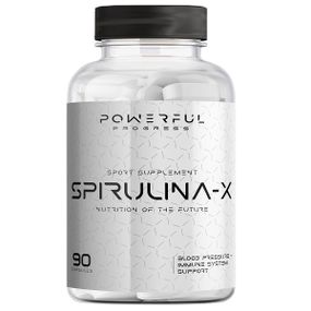 Спирулина для спорта Powerful Progress Spirulina-X 90 Caps