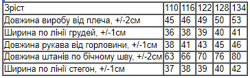 Костюм для дівчинки Носи своє 110 Червоний (p-7322-139153) | Зображення 4