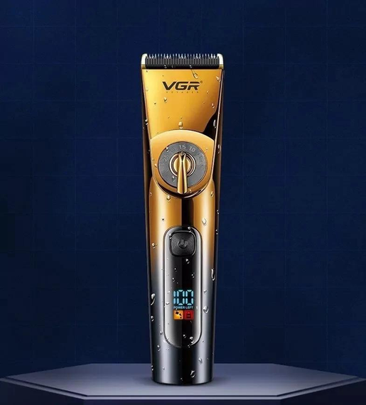Машинка для стрижки волосся для чоловіків VGR V-663 Змінні насадки | Зображення 2