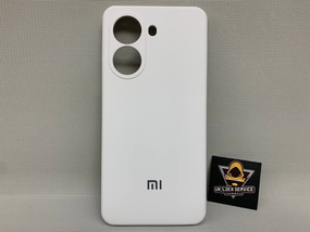 Чохол з логотипом Poco X7 Pro | Протиударний | Soft Touch | Білий