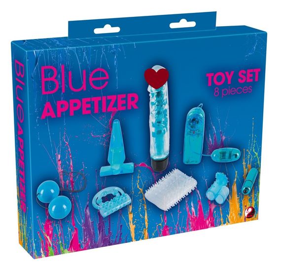 Вібронабір Блакитний Аперитив Sex Aura