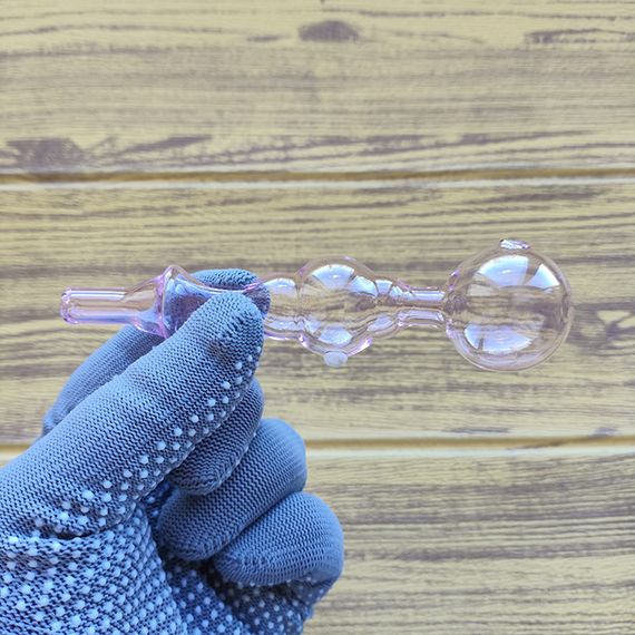 Стеклянная трубка для курения Bumba Oil Pink | Зображення 1