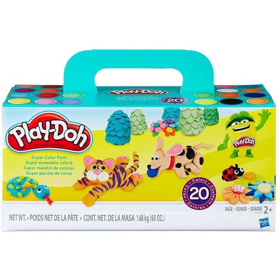 Мега-набор пластилина Play-Doh: 20 Classic Colors (20 баночек) | Зображення 2