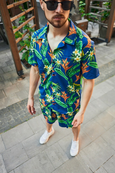 Комплект Пляжник синій S | Зображення 3