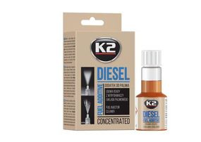 Присадка для дизельних двигунів K2 FuelAdditive 50ml
