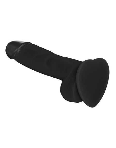 Реалистичный фаллоимитатор Strap-On-Me SOFT REALISTIC DILDO Black - Size L sexstyle | Зображення 3